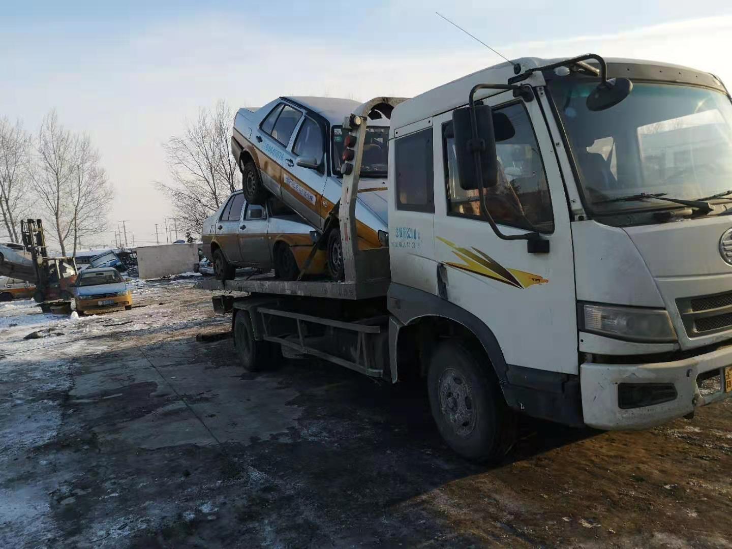 北京老舊機動車報廢進行拖車的操作方法!